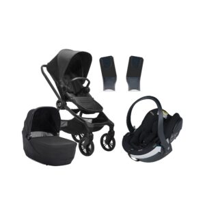 Baby Jogger City Sights Duovogn inkl. BeSafe iZi Go Modular X2 i-Size Autostol Baby, Rich Black