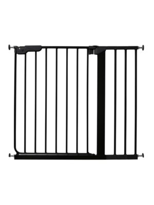 BabyDan Danamic sikkerhedsgitter, sort, 80-86 cm