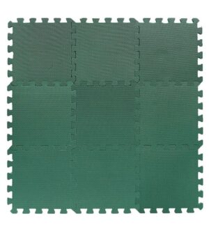 BabyDan Legegulv - 90x90 cm - Grøn