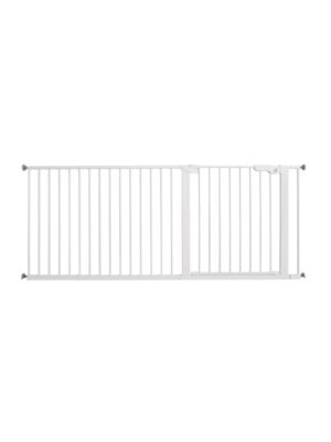 BabyDan Premier sikkerhedsgitter ekstra bred, hvid, 177,8-183 cm