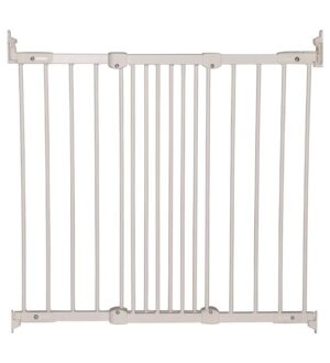 BabyDan Sikkerhedsgitter - FlexiFit - 67-105,5 cm - Hvid Metal