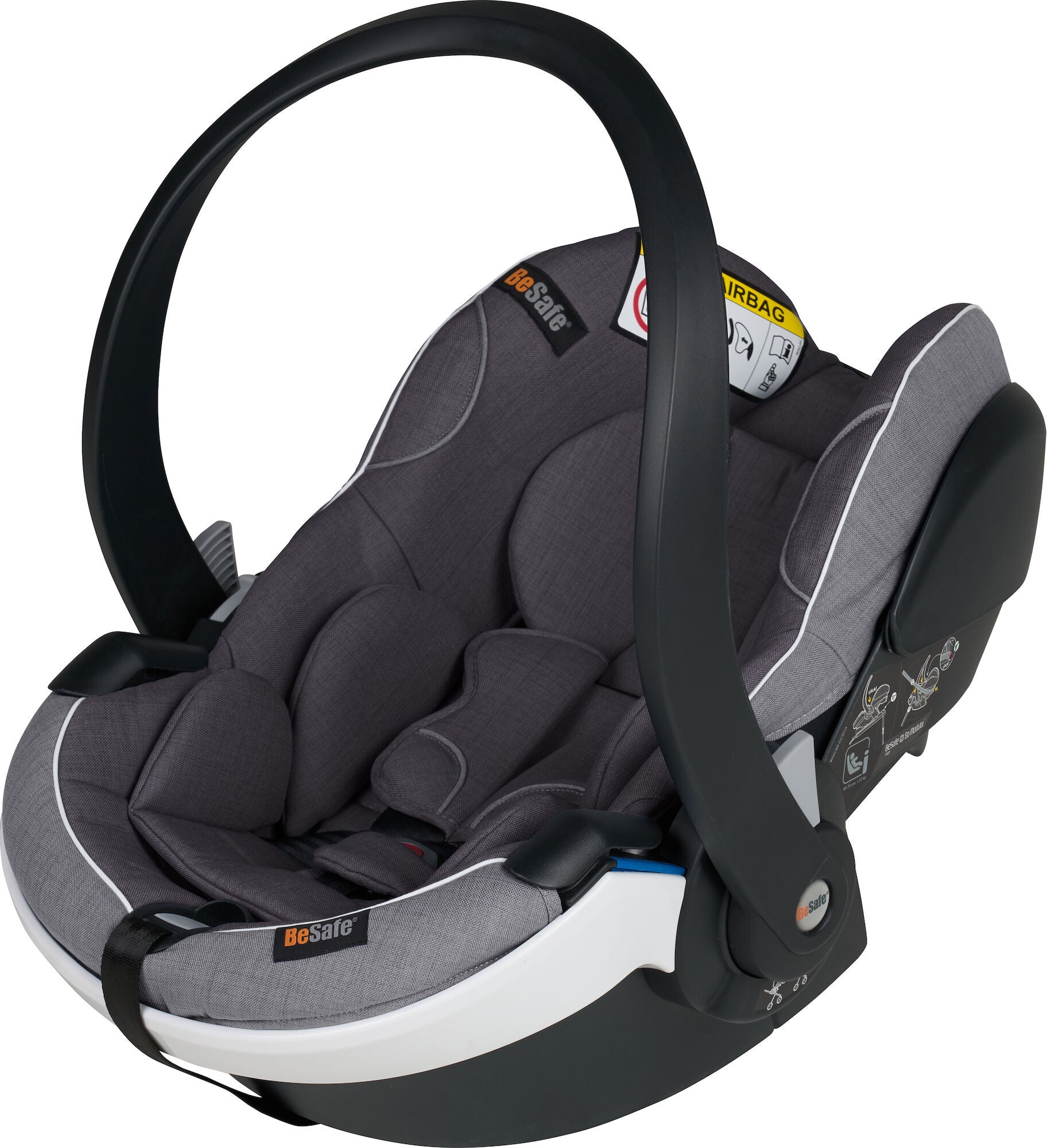 BeSafe iZi Go Modular X2 i-Size Autostol Baby, Metallic Mélange BeSafe iZi Go Modular X2 i-Size Autostol Baby, Metallic Mélange