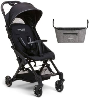 Beemoo Easy Fly 3 Klapvogn inkl. Organizer, Grey Mélange