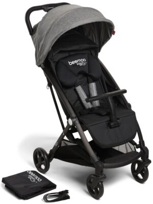 Beemoo Easy Fly+ Klapvogn, Grey Mélange