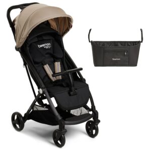 Beemoo Easy Fly+ Klapvogn inkl. Organizer, Mocha Beige