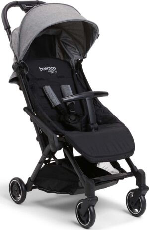 Beemoo Easy Fly Lux 3 Klapvogn, Grey Mélange