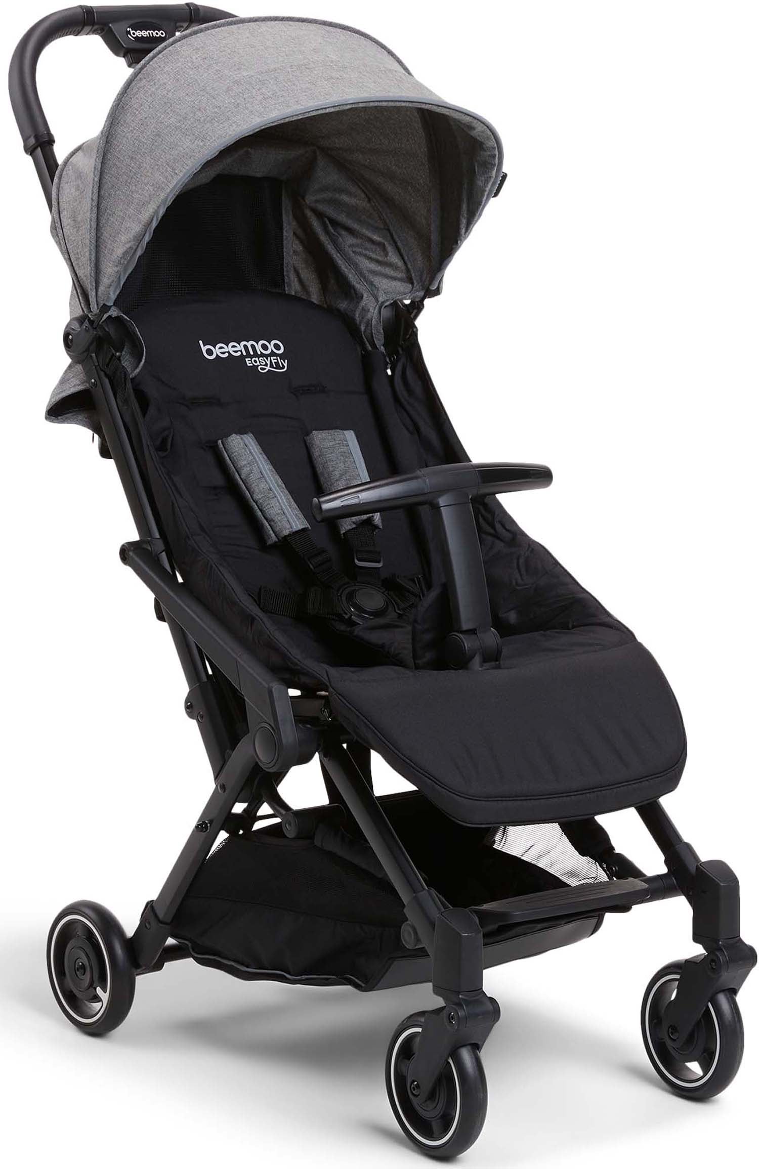 Beemoo Easy Fly Lux 3 Klapvogn, Grey Mélange Beemoo Easy Fly Lux 3 Klapvogn, Grey Mélange