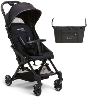 Beemoo Easy Fly Lux 3 Klapvogn inkl. Organizer, Black