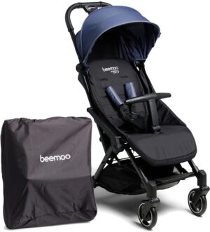 Beemoo Easy Fly Lux 3 Klapvogn inkl. Transporttaske, Crown Blue