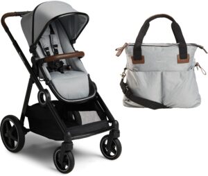 Beemoo Pro Multi Klapvogn inkl. Pusletaske, Cloud Grey/Black