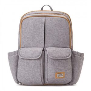 Bizzi Growin RucPOD® pusletaske og rejseseng – Windsor Grey