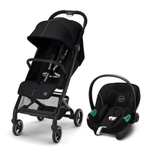 Cybex BEEZY Klapvogn inkl. Cybex Aton S2 Autostol Baby, Moon Black