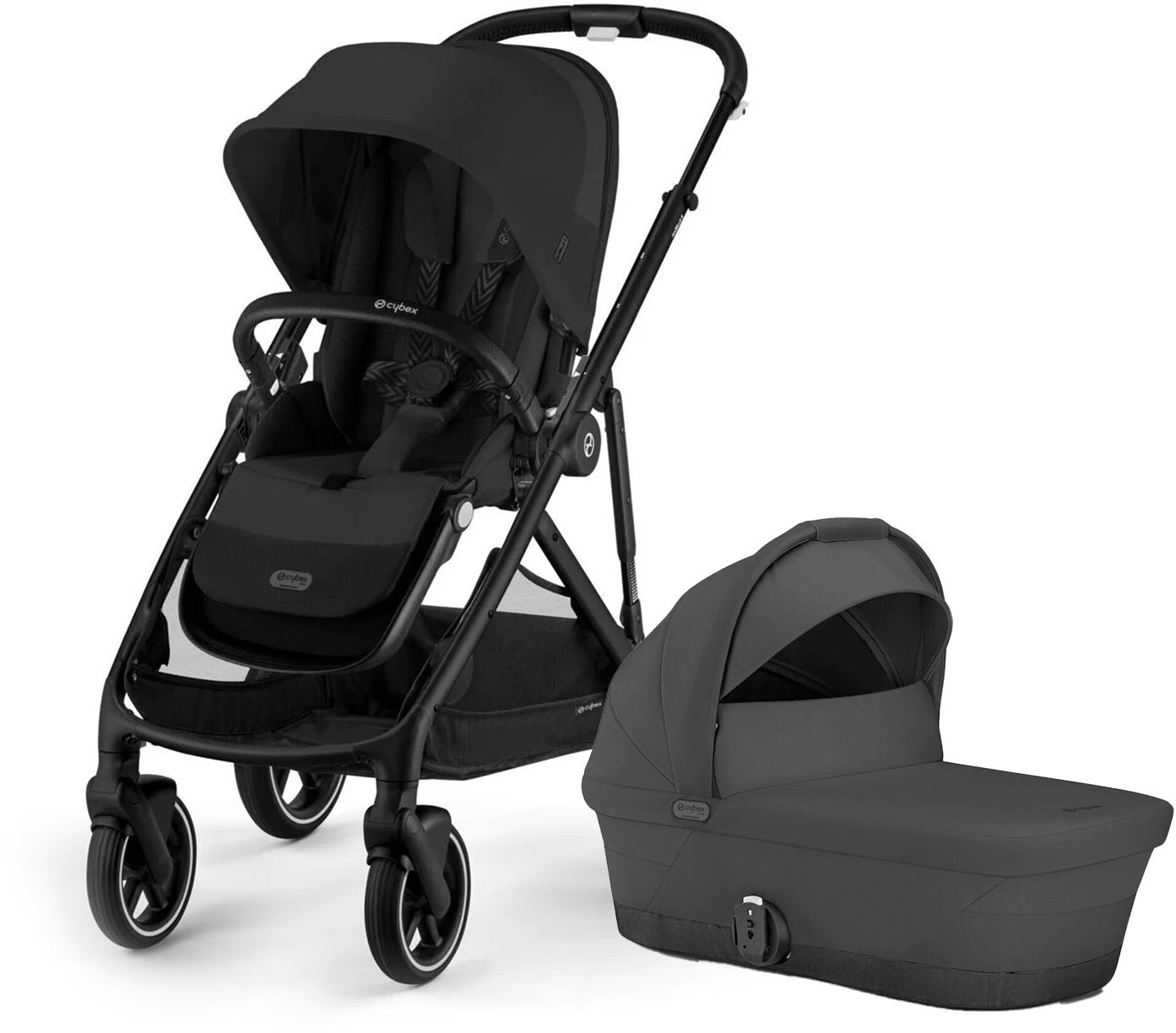 Cybex GAZELLE S Duovogn, Moon Black/Black Cybex GAZELLE S Duovogn, Moon Black/Black