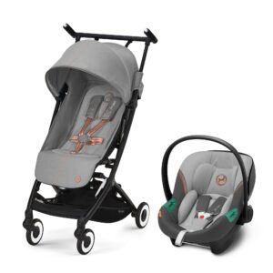 Cybex LIBELLE Klapvogn inkl. Cybex Aton S2 Autostol Baby, Lava Grey