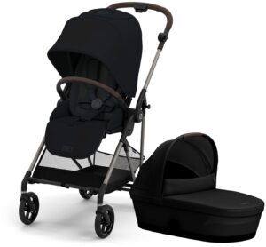 Cybex MELIO Duovogn, Moon Black