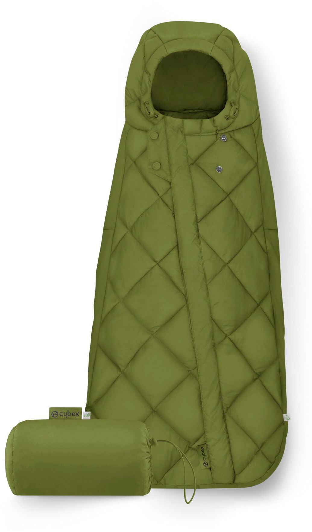 Cybex SNØGGA Mini 2 Autostolspose, Nature Green Cybex SNØGGA Mini 2 Autostolspose, Nature Green