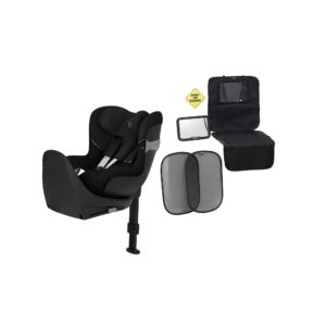 Cybex Sirona S2 i-Size Autostol Inkl. Beemoo Tilbehørspakke, Black