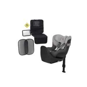 Cybex Sirona S2 i-Size Autostol Inkl. Beemoo Tilbehørspakke, Lava Grey