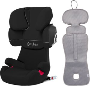 Cybex Solution X2-Fix inkl. Ventilerende Hynde, Pure Black/Grey