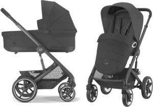 Cybex TALOS S Lux Duovogn, Moon Black/Black