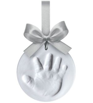 Dooky Ophæng - Happy Hands Ornament Kit - Silver Ribbon