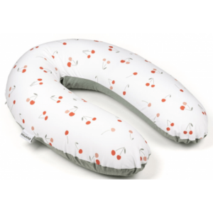 Doomoo Buddy amme- og graviditetspude – Cherries Green