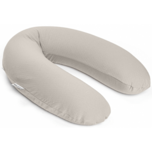 Doomoo Buddy amme- og graviditetspude – Tetra Jersey Sand
