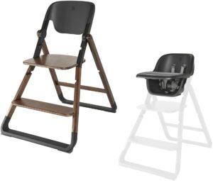 Ergobaby Evolve 2-in-1 Højstol med Babysæt, Dark Wood