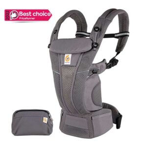 Ergobaby Omni Breeze Bæresele - Graphite Grey