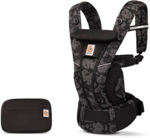 Ergobaby Omni Breeze Bæresele, Onyx Blooms