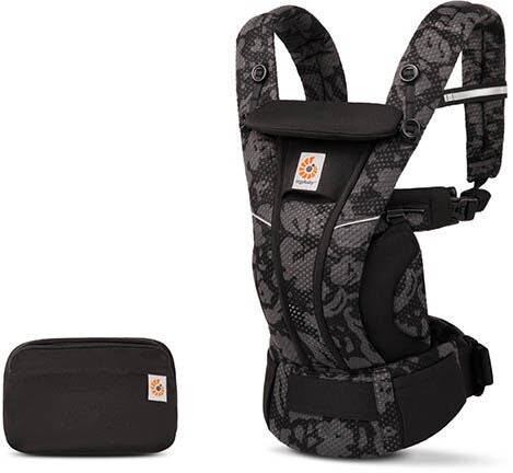Ergobaby Omni Breeze Bæresele, Onyx Blooms Ergobaby Omni Breeze Bæresele, Onyx Blooms