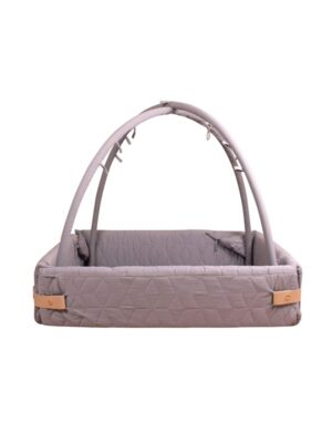 Filibabba Aktivitetsnest - Soft quilt - Dark grey