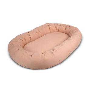 Filibabba Babynest - 2. Generation - Cool Summer - Frappé