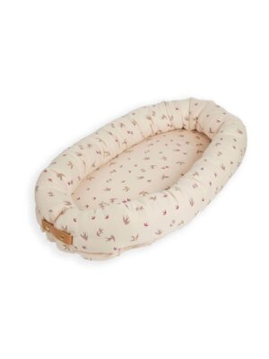 Filibabba Babynest - Dancing Swallow Rose