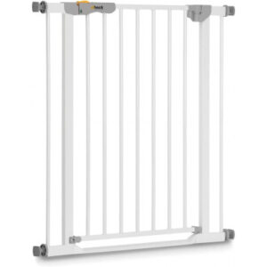 Hauck Clear Step Autoclose sikkerhedsgitter presmonteret - White