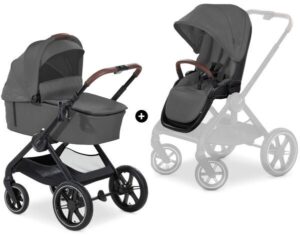 Hauck Walk N Care Air Set Duovogn, Dark Grey