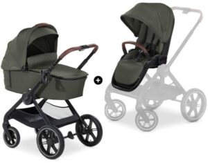 Hauck Walk N Care Air Set Duovogn, Dark Olive