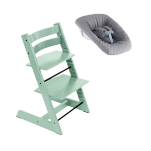 Højstol inkl. newborn sæt - soft mint