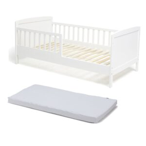 JLY Enkeltseng med Babymatex Softi Plus Madras 70x140 cm, Hvid