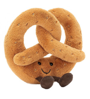 Jellycat Bamse - 18x18 cm - Amuseable Pretzel