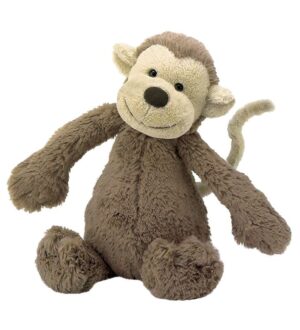 Jellycat Bamse - Small - 18x9 cm - Bashful Monkey