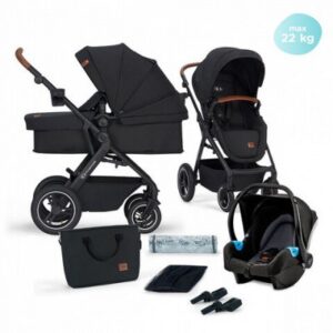 Kinderkraft B-TOUR 3-i-1 kombivogn – Black