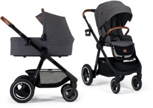 Kinderkraft EVERYDAY 2-in-1 Duovogn, Dark Grey/Black