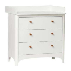 Leander classic pusleenhed til kommode, hvid