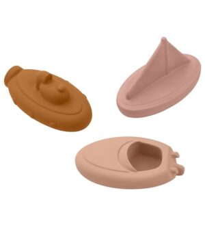 Liewood Badelegetøj - 3-pak - Troels - Naturgummi - Rose Multi