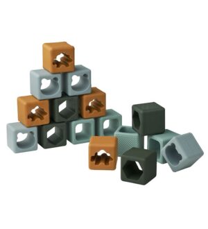 Liewood Stablelegetøj - Loren - Silikone - Green Multi Mix