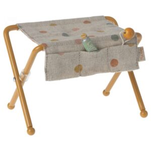 Maileg Puslebord - Babymus - Okker (7,5 cm.)