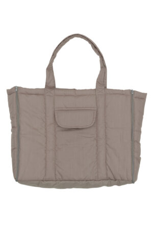 Mommy shopper & pusletaske - dark grey
