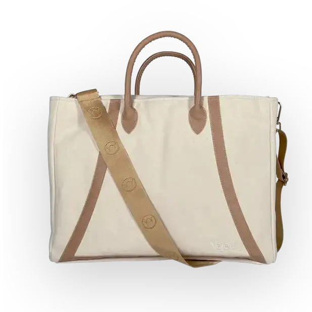 Najell Pusletaske - Ivory White Najell Pusletaske - Ivory White