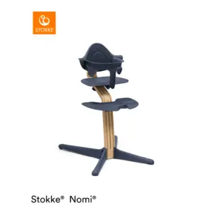 Nomi Stol Eg/Navy inkl. Bøjle